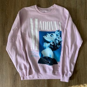 Madonna Official Merch ‘True Blue’ Sweatshirt - Pink / Medium
